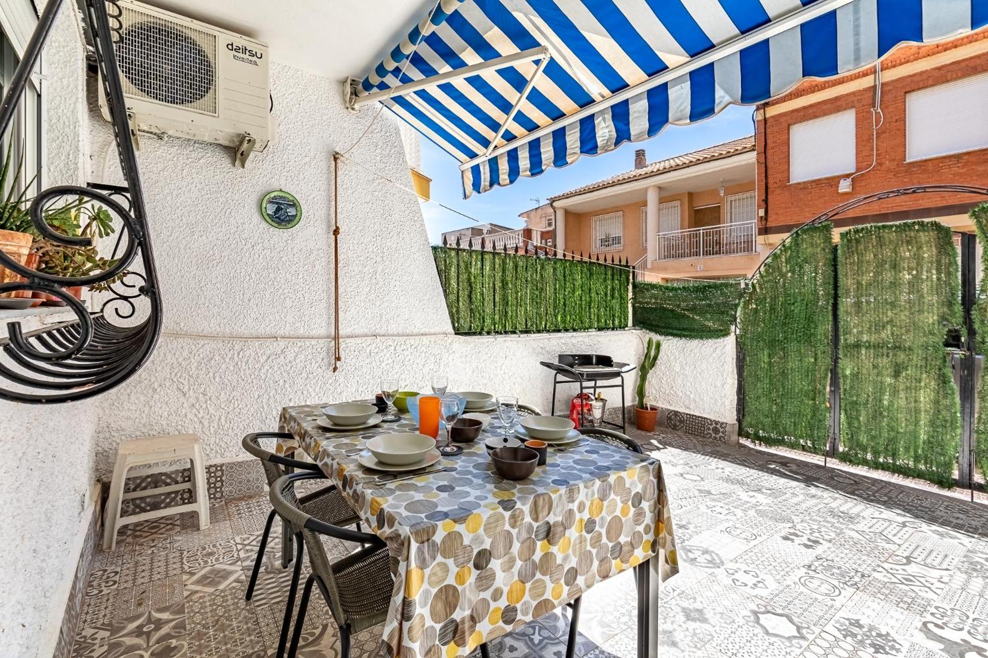 Casa Jansiver - 450M De La Playa, Centrica Pero Tranquila Los Alcázares Esterno foto